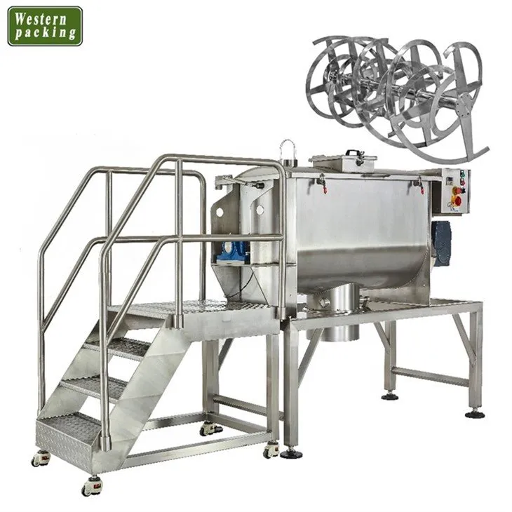 powder ribbon mixer