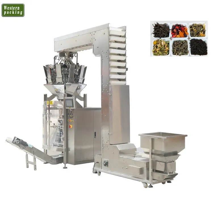Máquina de envasado de té verde