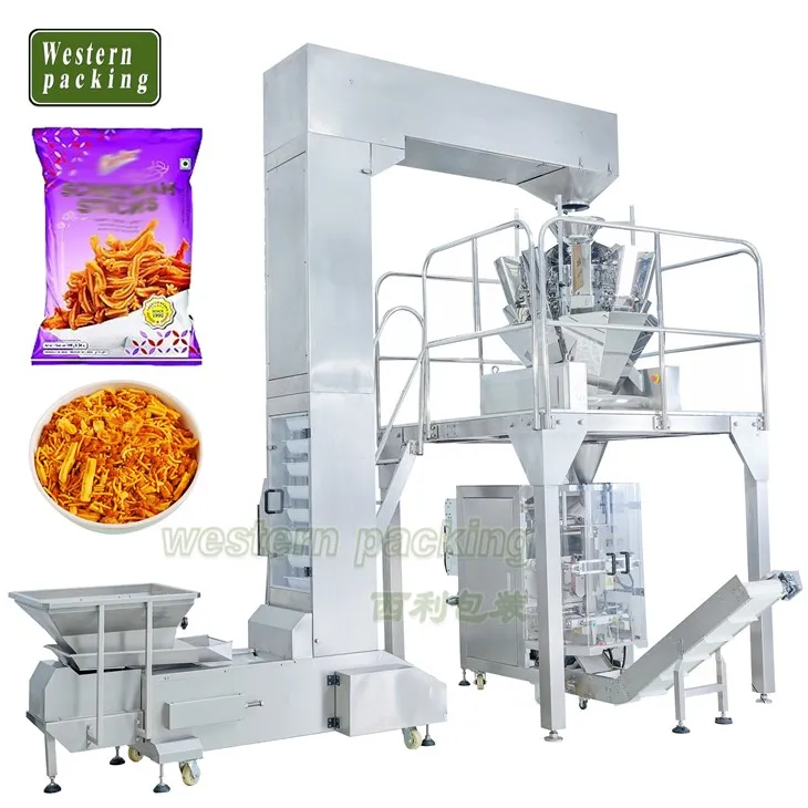 Máquina envasadora de patatas fritas Aalu