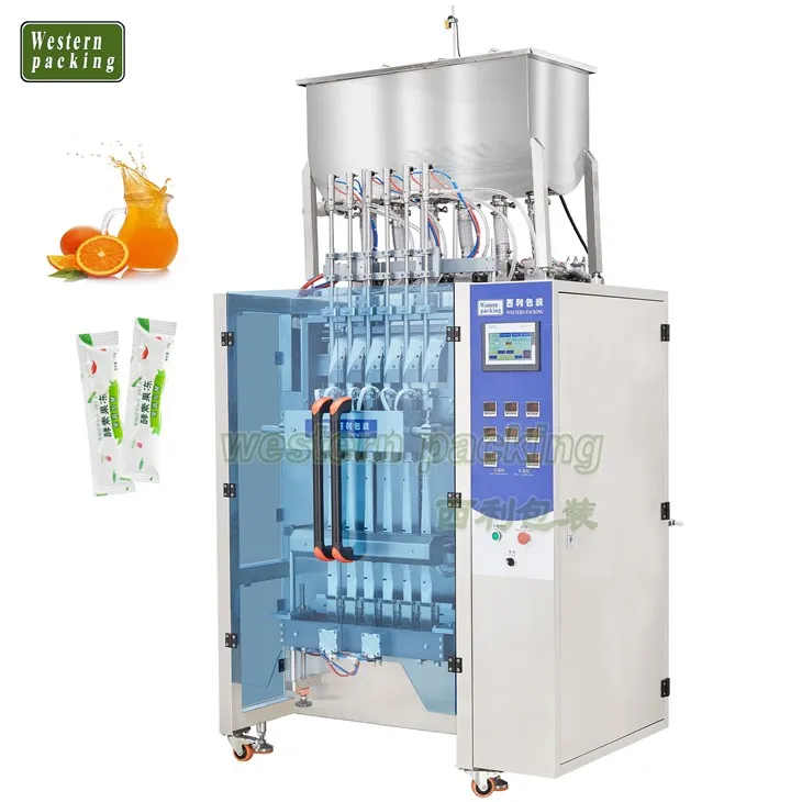 Máquina envasadora automática de bolsas de agua