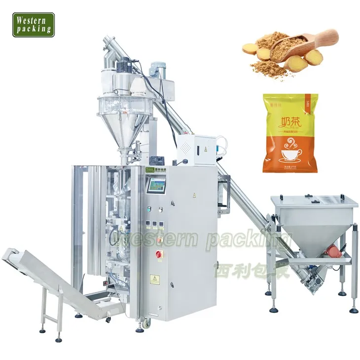 Máquina envasadora de polvos químicos