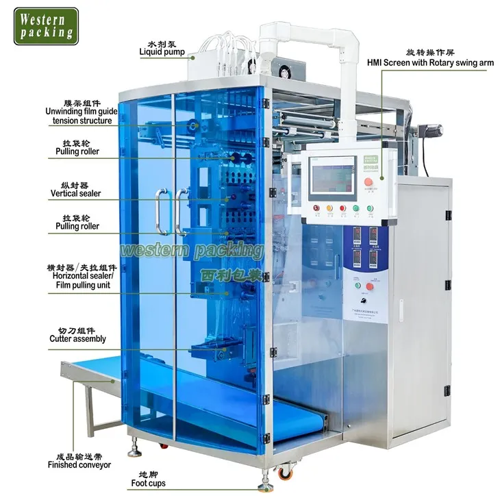 automatic milk packing machine
