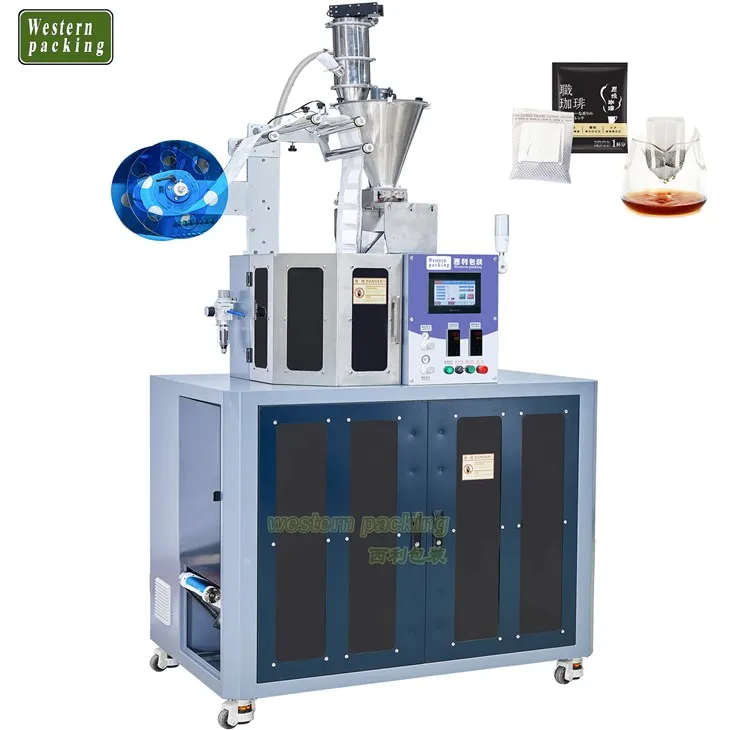 Máquina envasadora de café en polvo