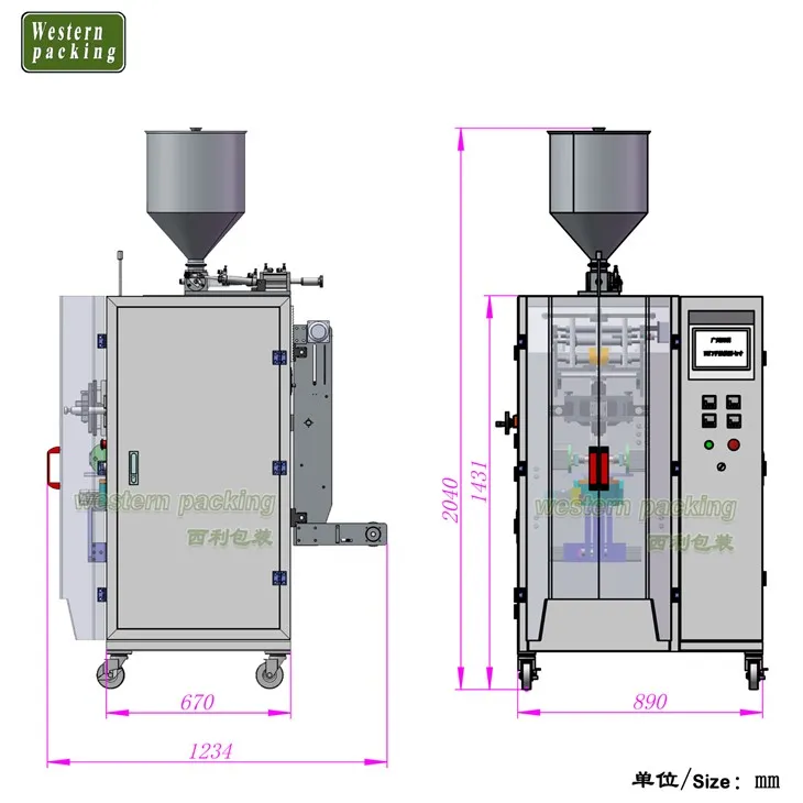 peanut packing machine