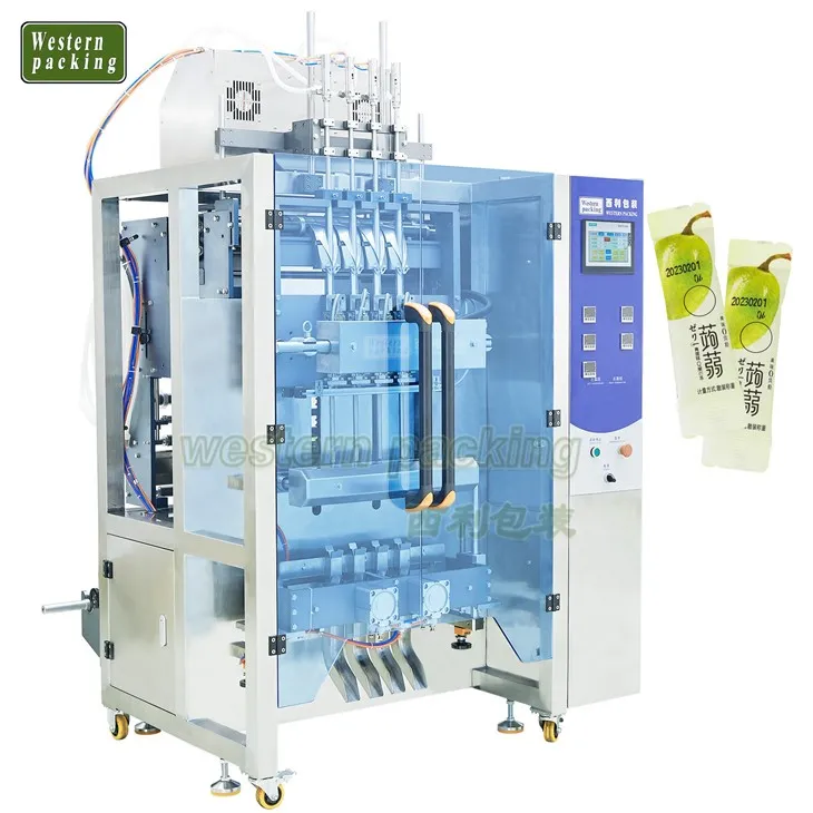 Máquina envasadora de caramelos de gelatina