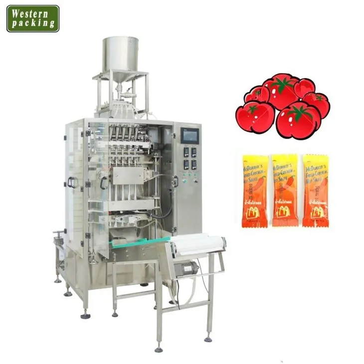 Stick pack Machine for mayonnaise