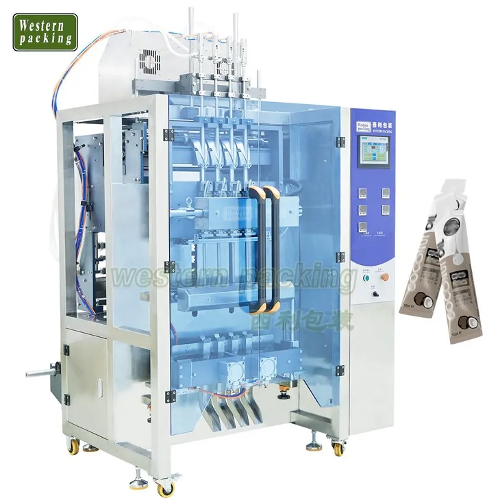Máquina envasadora de aceite de mostaza en bolsas