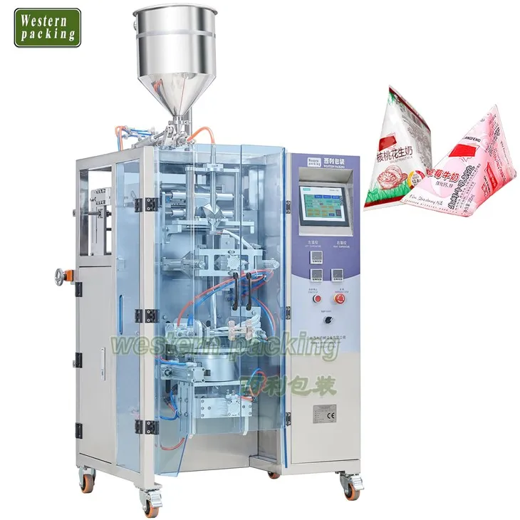 Máquina de embalaje de muestra de Bag Triangle Bag Cosméticos