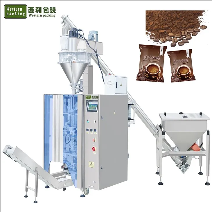 Empaquetadora automática de café en polvo