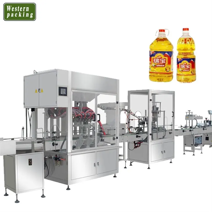 Máquina de llenado automática de líquidos