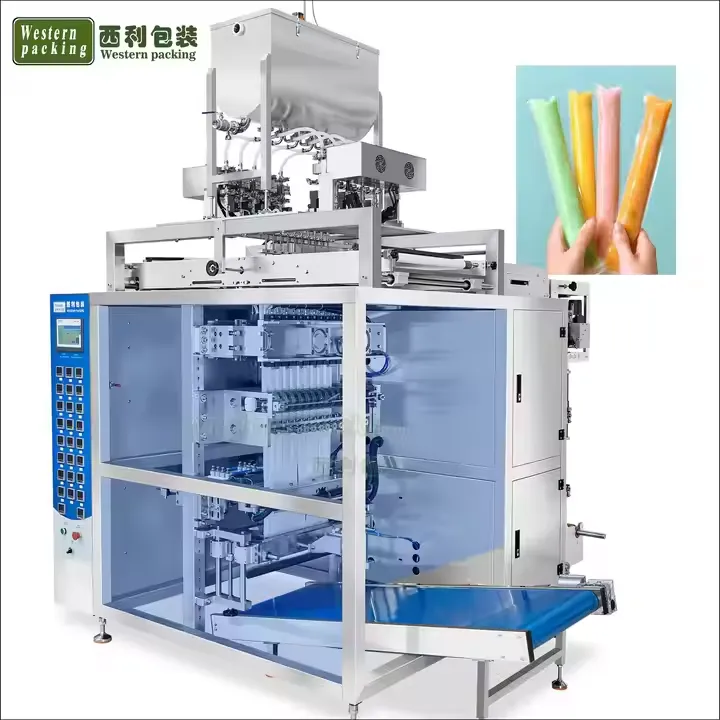 Empaquetadora automática de bolsitas de polo de hielo líquido
