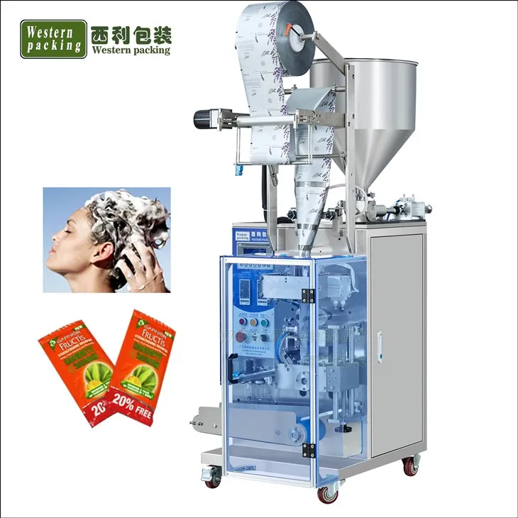 Máquina de embalaje de champú automático