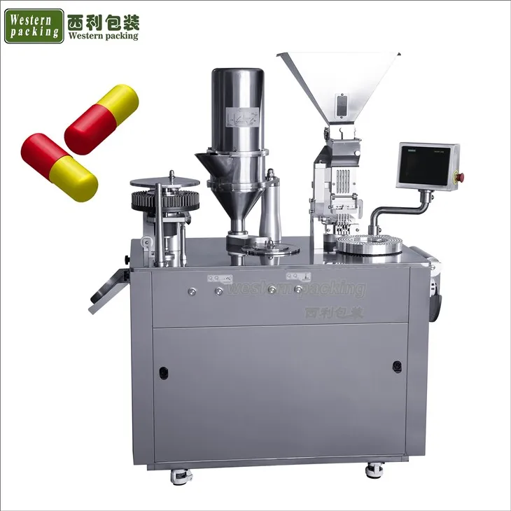 Máquina de llenado de cápsulas de polvo