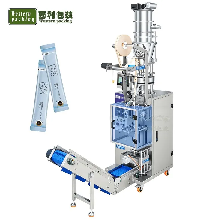 Máquina empacadora de crema de café