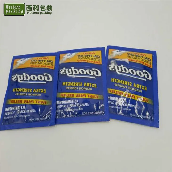 powder sachet four side sealing packing machine