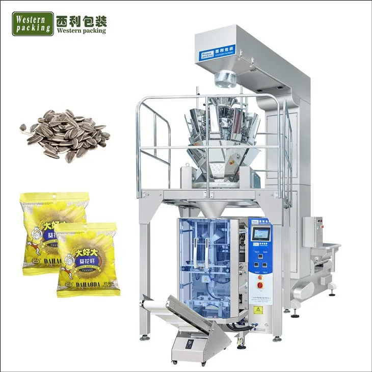 Máquina empacadora de gránulos