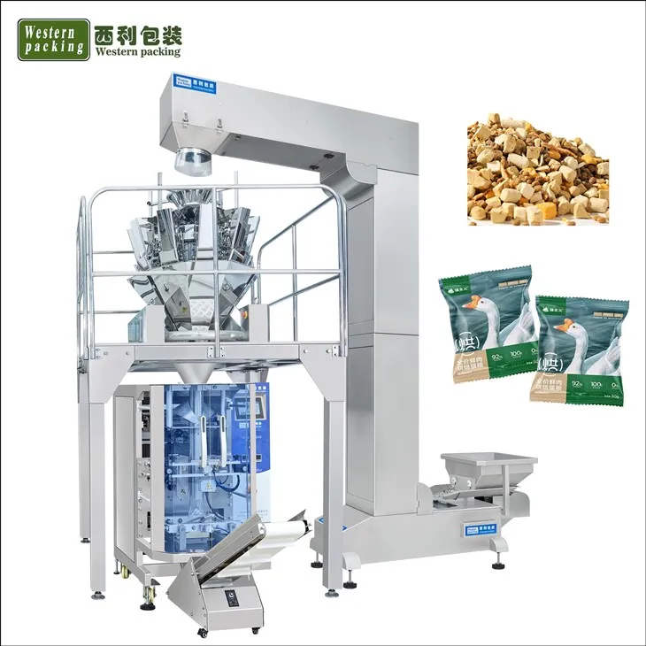 Máquina empacadora de refrigerios