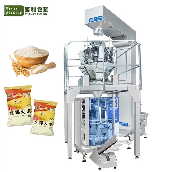 Máquina empacadora de bolsas verticales