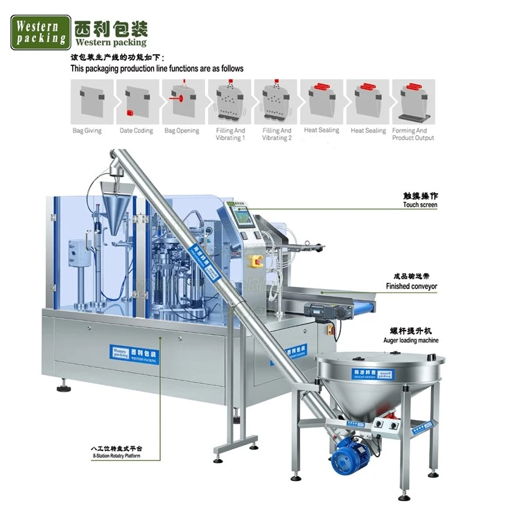 premade pouch filling machine
