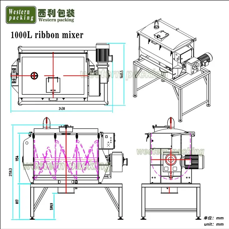 powder mixer machine small