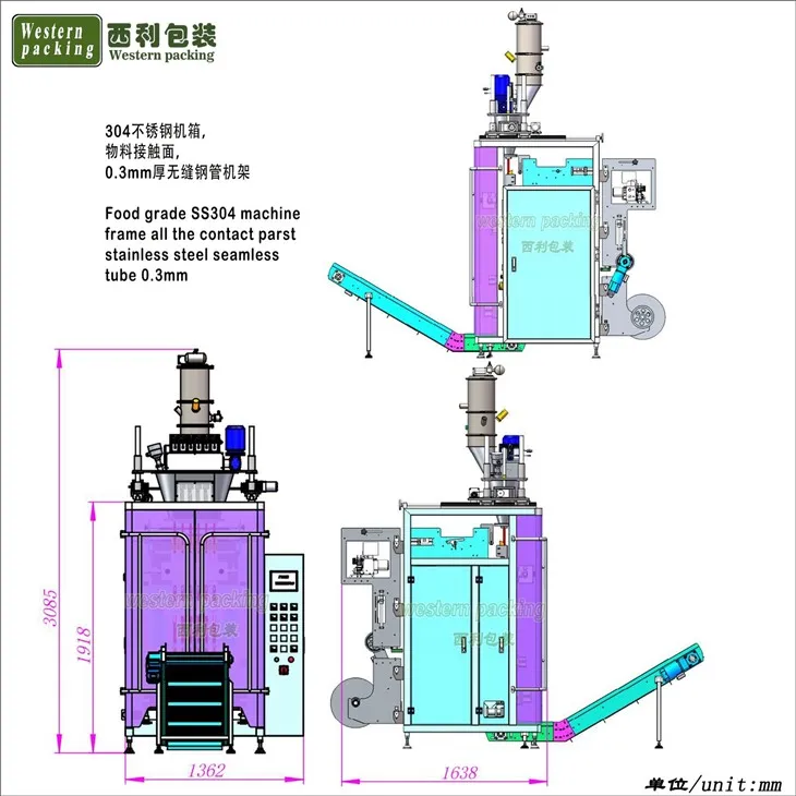 probiotics powder packing machine