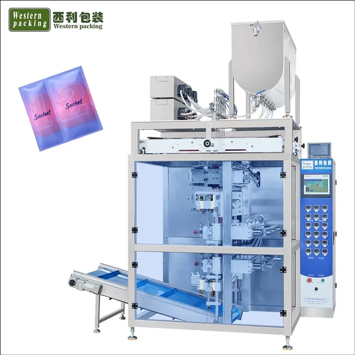 Máquina de llenado y sellado de líquidos en bolsitas