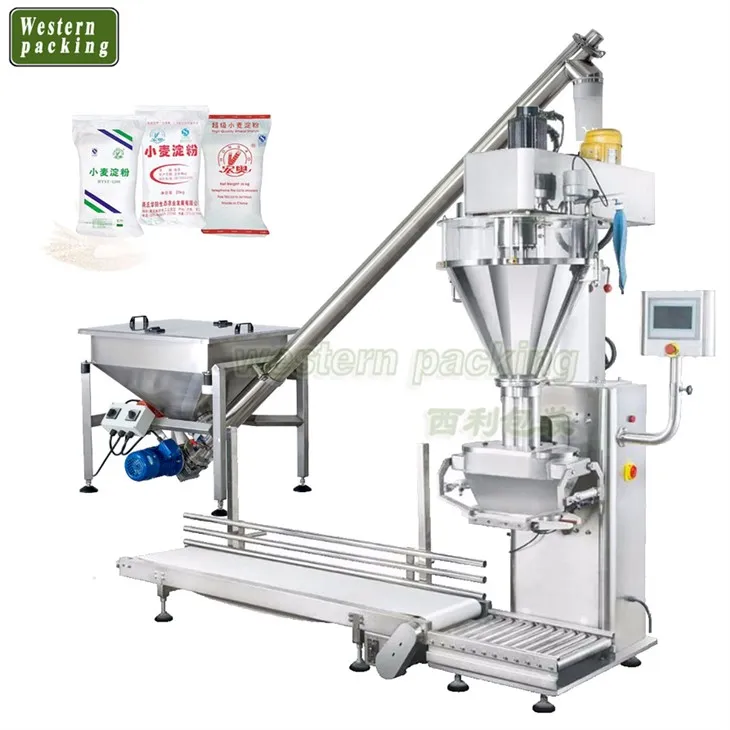 Máquina llenadora de jugo en polvo semiautomática