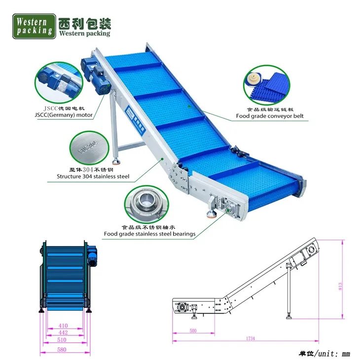 small electric conveyor belt