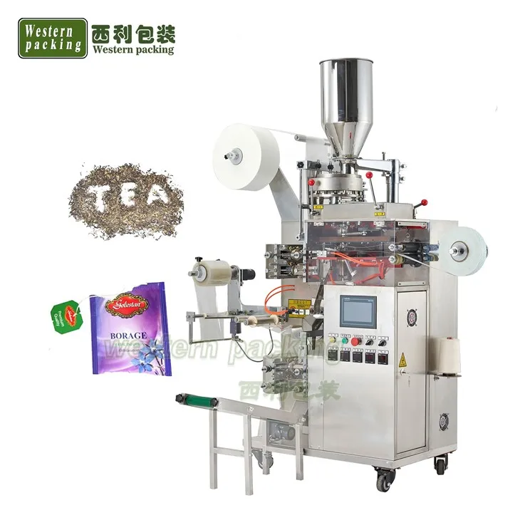 Máquina empacadora de bolsitas de té pequeñas