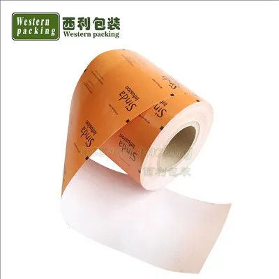 Rollo de película de paquete de papel Kraft