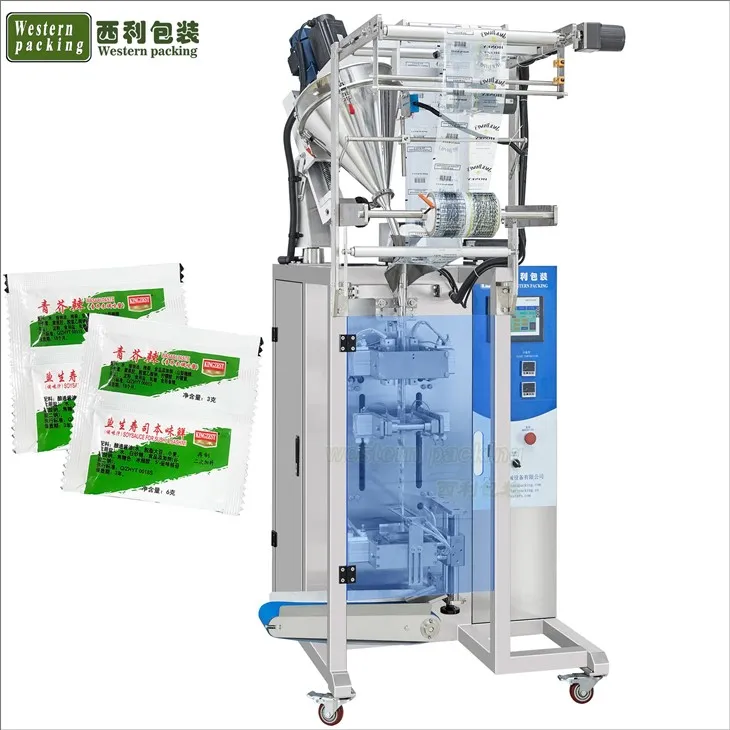 Máquina de embalaje vertical de bolsas gemelas